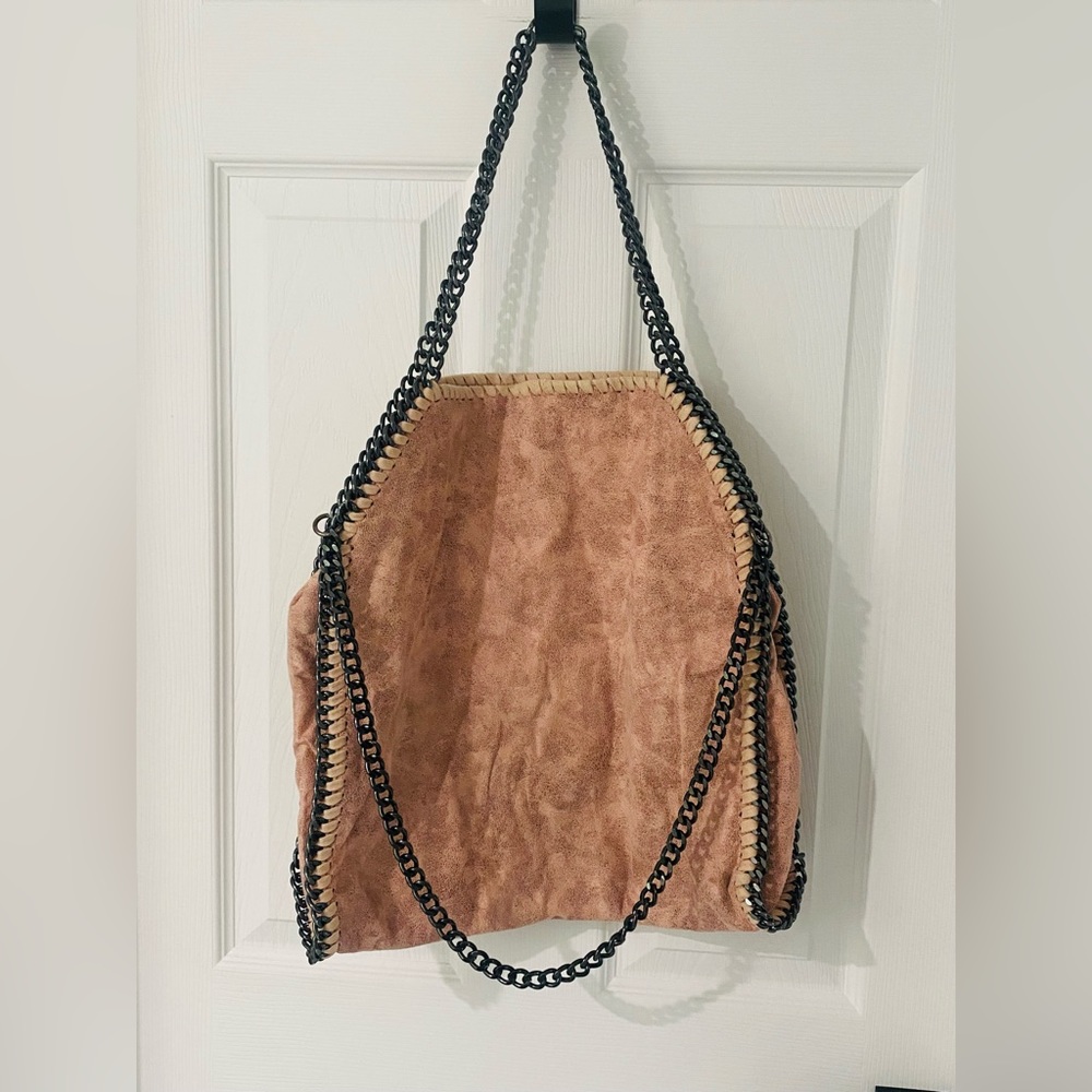 PINK CRUSHED VELVET PURSE 👛